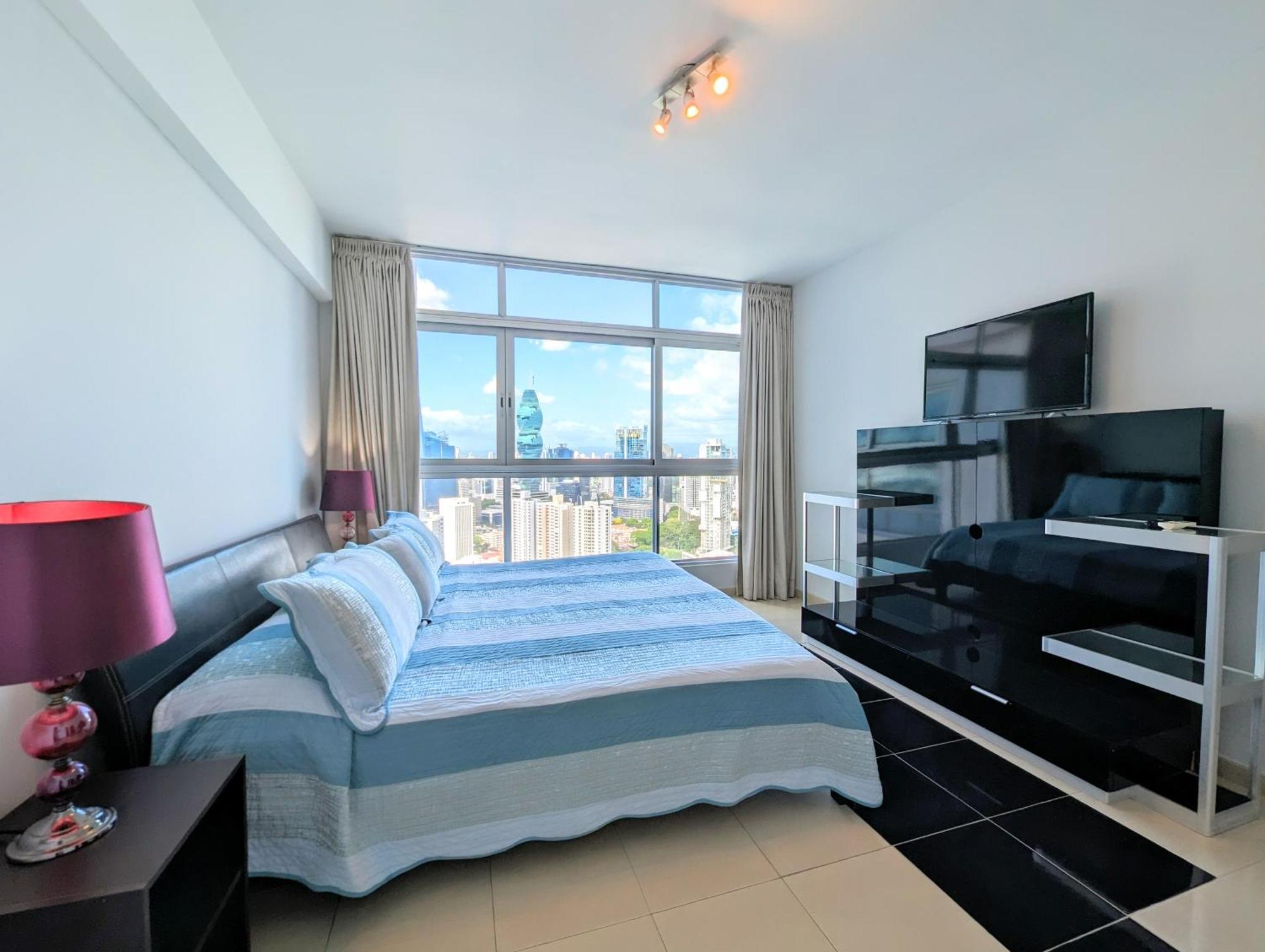 Yc 3602 L Apartamento 2Br En Av Balboa 파나마시티 외부 사진